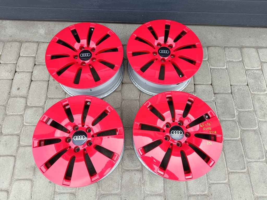 Alufelgi 16 " czerwień Audi a3 a4 A6
