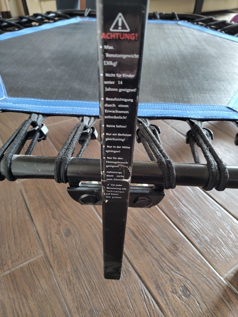 Trampolina fitness SportPlus 126 cm stan bdb