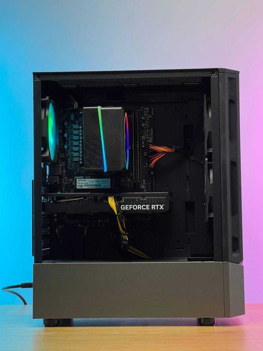 Ігровий ПК Ryzen 5 7500F/16Gb/A620M-E/RTX5060/M2-512GB/600W  KLAVAcomp