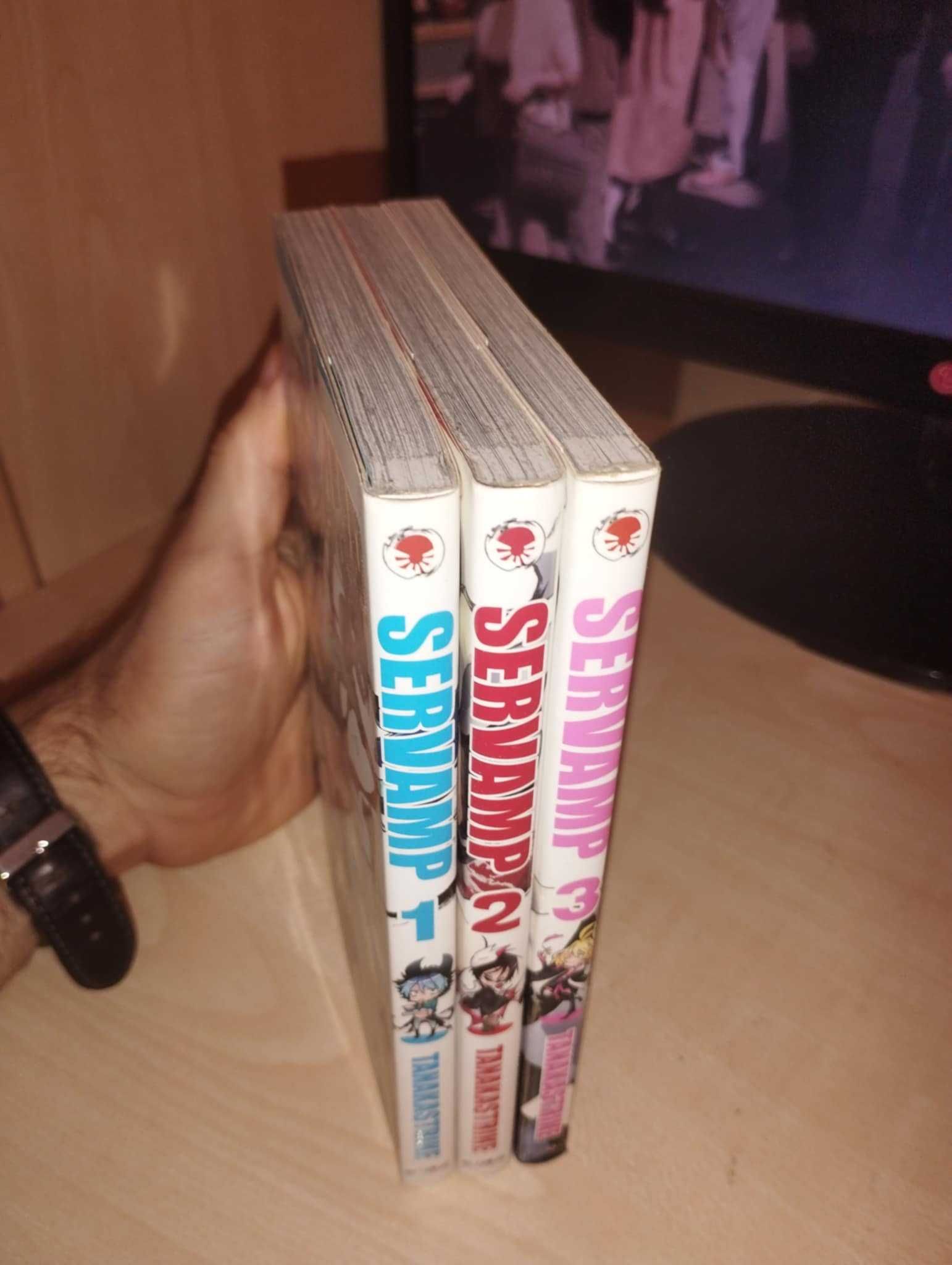 Manga Servamp tom 1-3 – 49 zł do negocjacji