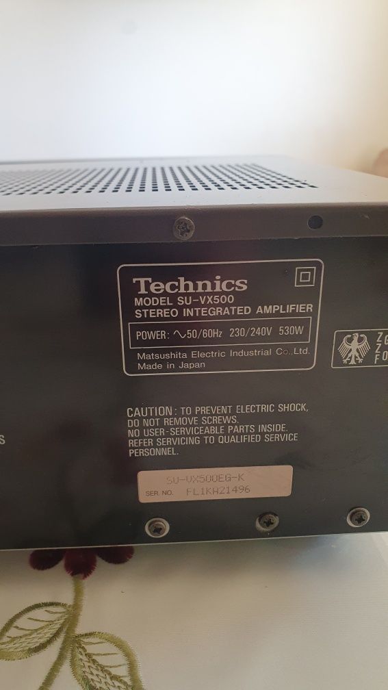Technics wzmacniacz SU-VX500