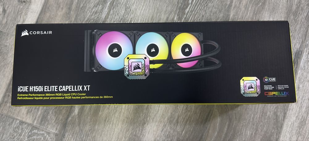 Watercooler Corsair iCUE H150i Elite Capellix XT com Fatura garantia