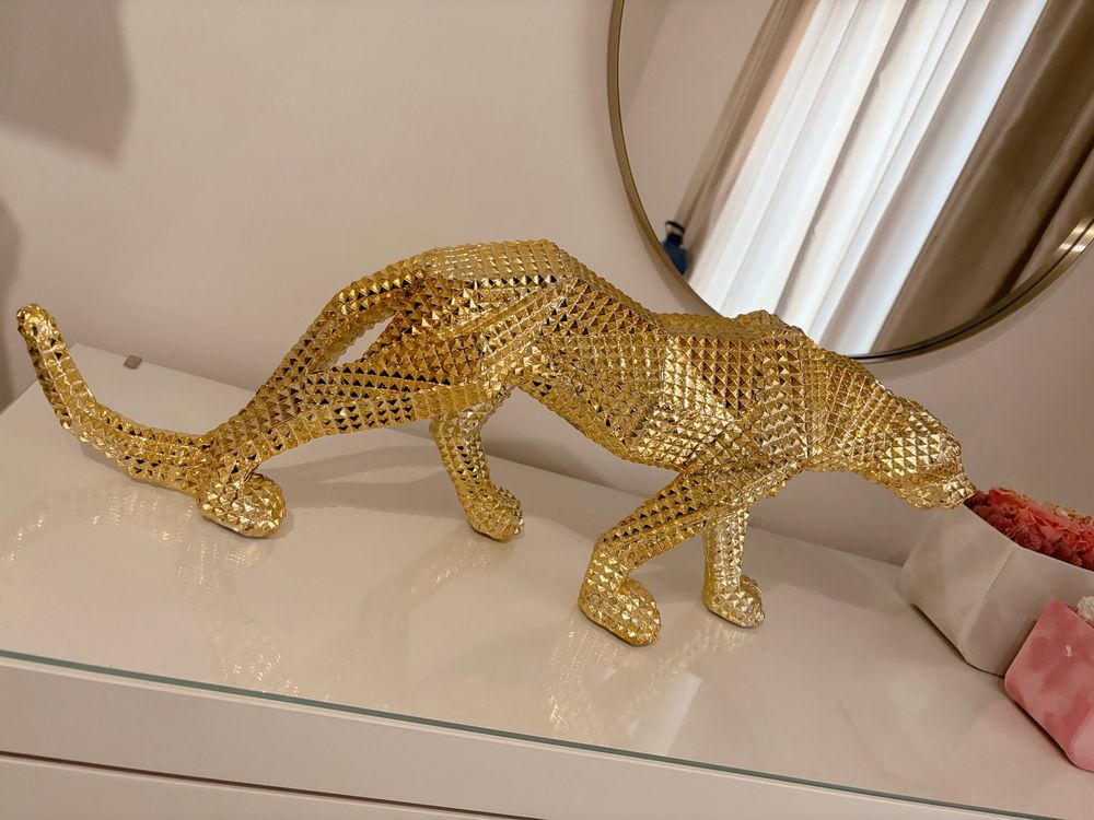 Figura decorativa leopardo