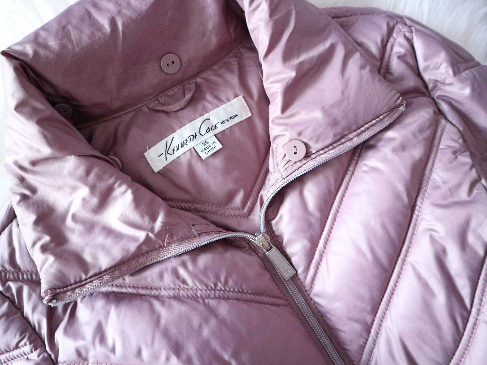 KENNETH COLE | pikowana kurtka na wiosnę XS