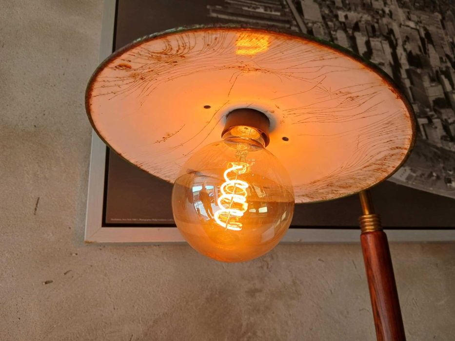 Lampa Stojąca Podłogowa Regulowana Duński Design lata 50