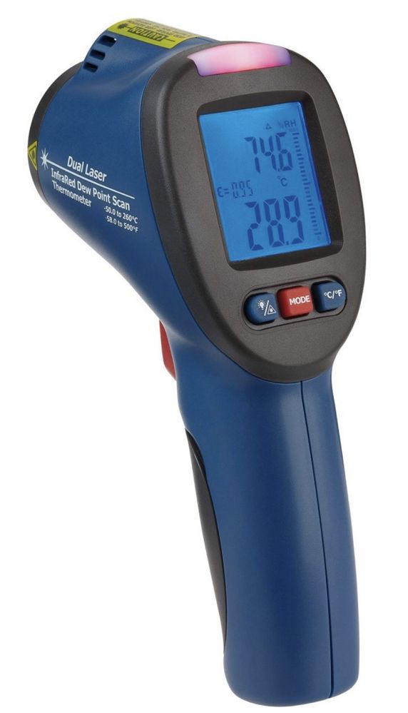 Инфракрасный термометр с детектором точки росы