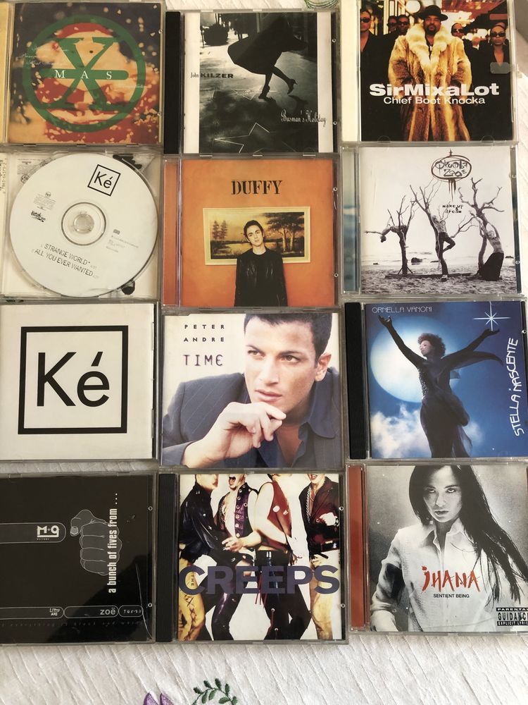 Lote +300. CDs originais, alguns Autografados e muitos Dao Duplos