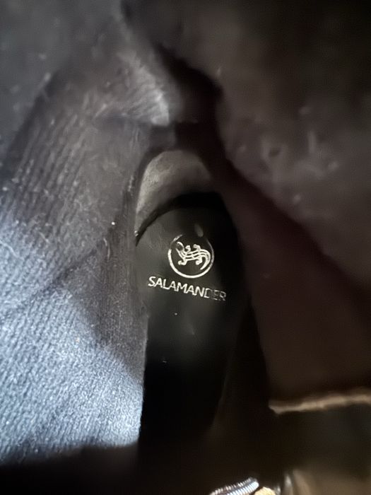 Жіночі чобітки Salamander - (коньячний) - 39р