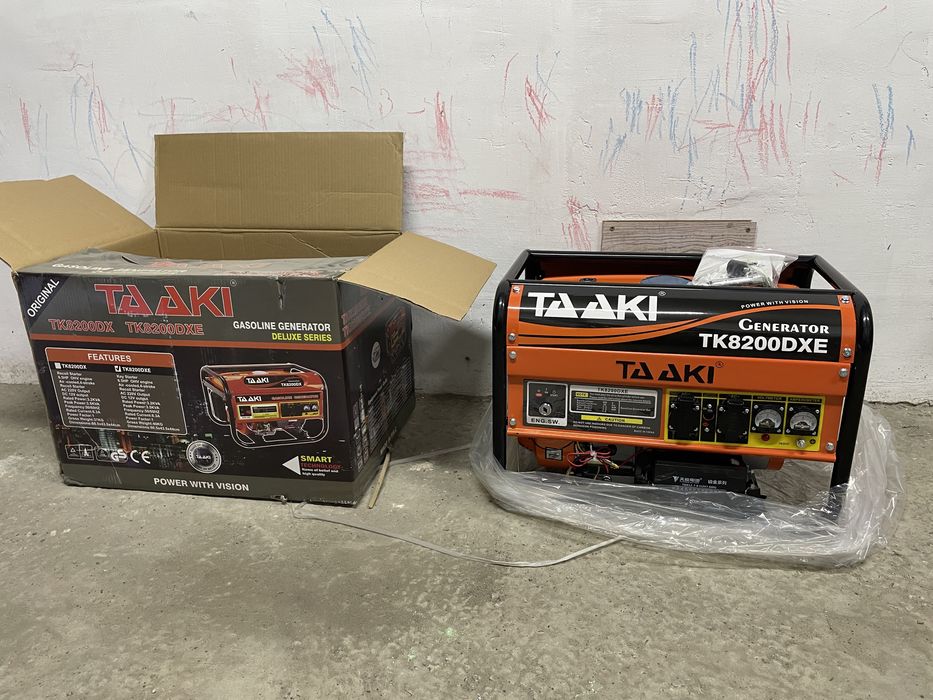 Бензиновий генератор Taaki 3.2 3.5 кВт