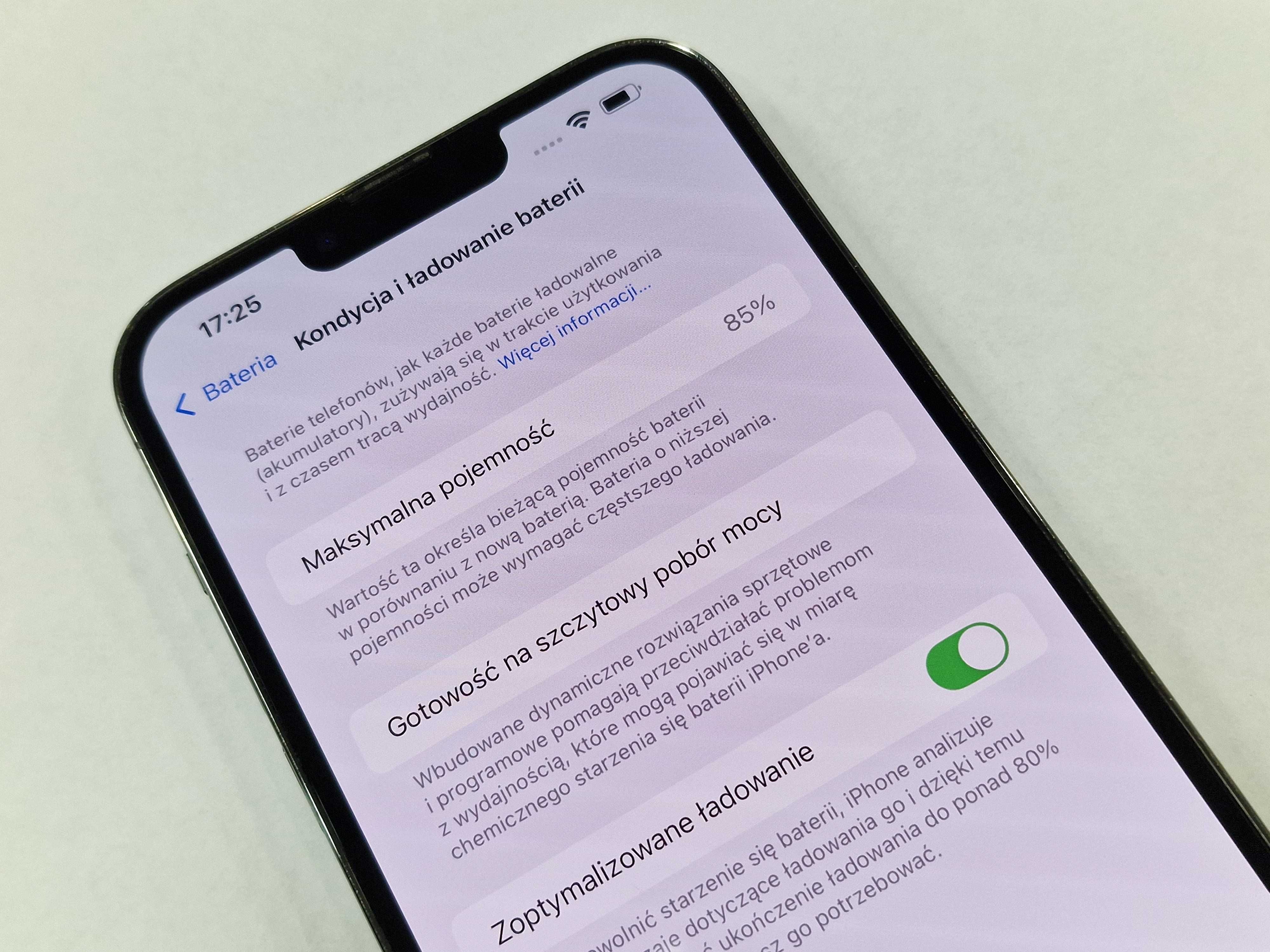 Iphone 13 PRO MAX 1TB/ Graphite/ Bat 85%/ Grade A- + ładowarka