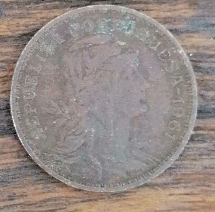 Moedas antigas colecionaveis