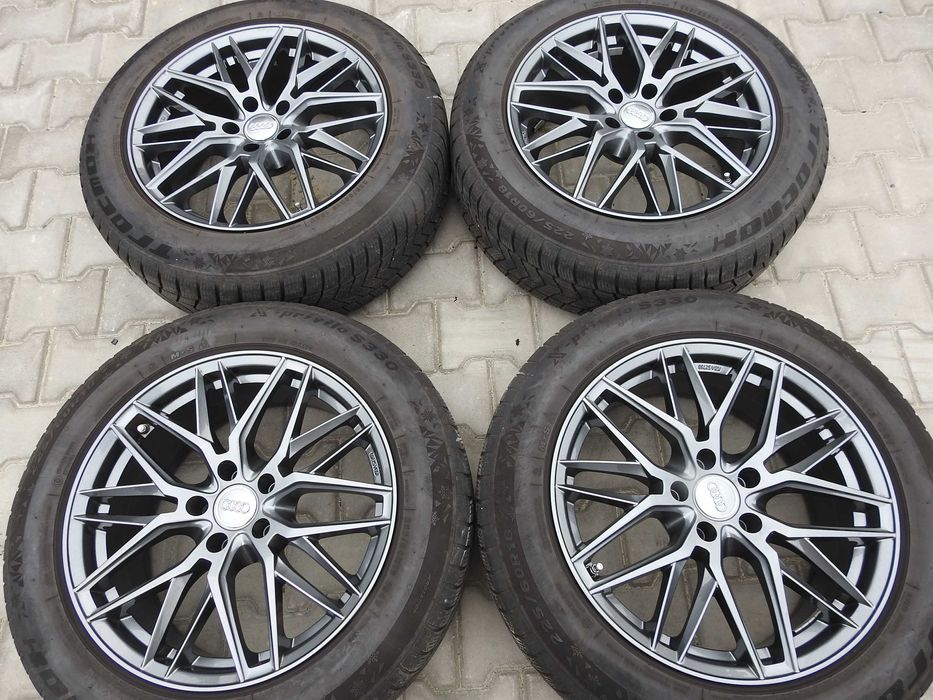 4x 18'' 5x112 ET35 8J  AUDI Grafit JAK NOWE Piękny Wzór !!!