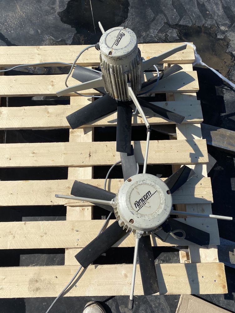 Wentylator FANCOM 50-60cm  - MIESZACZ POWIETRZA do obory - Kurnik