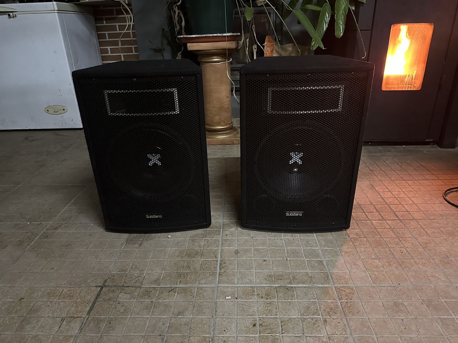 2x SubZero C12 Passive Carpet PA Speaker