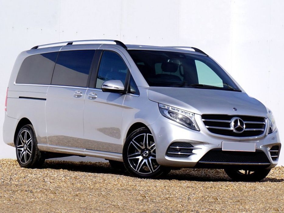 Mercedes Vito W447 Бокові пороги AMG (Short/Long, 2 зсувних дверки)