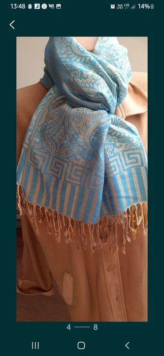 Szal apaszka jak versace(B2)