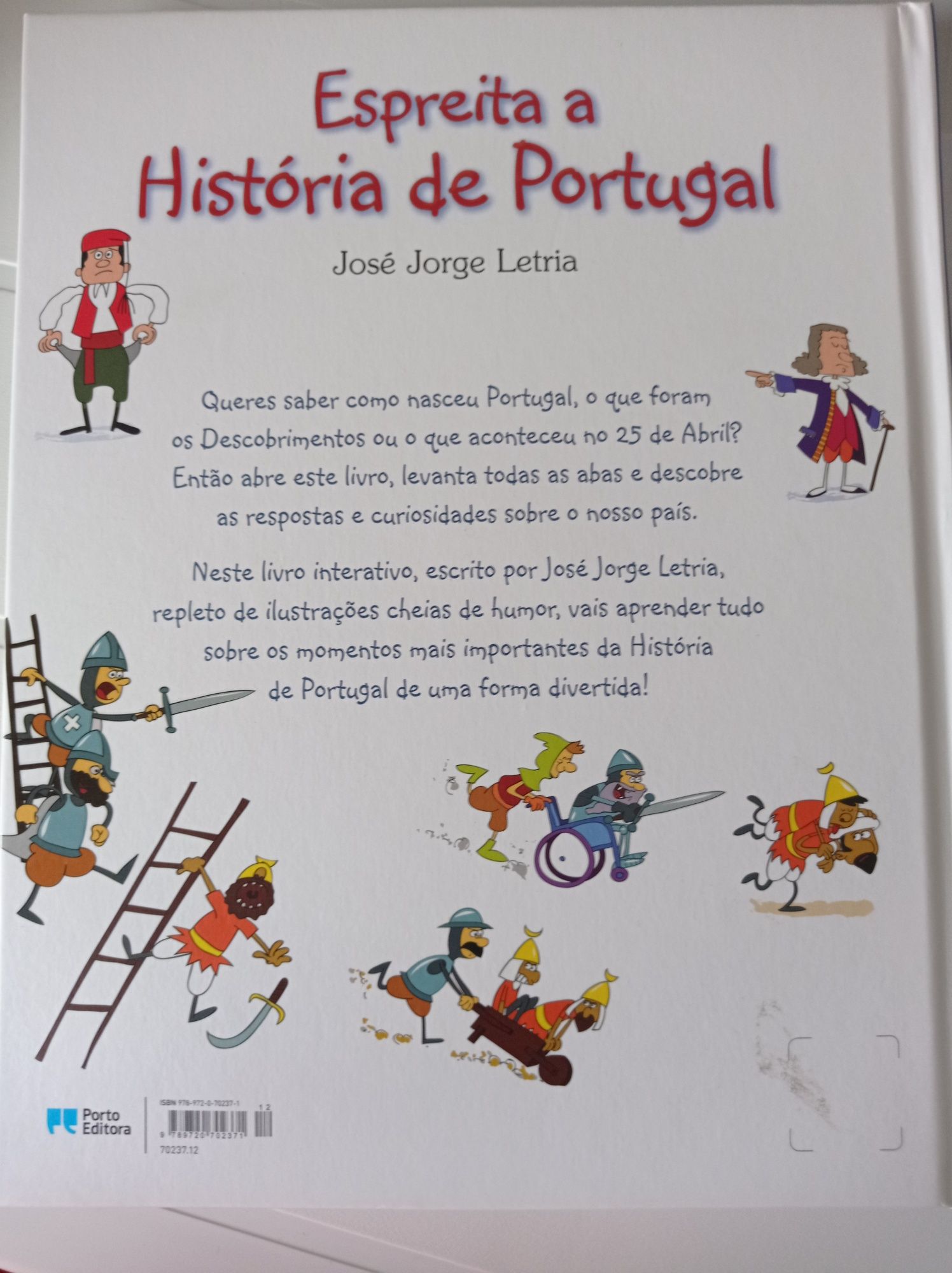 Livro - Espreita a história de Portugal