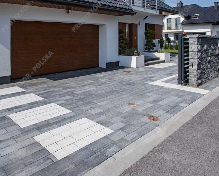 kostka brukowa MODERO BRUK parking chodnik taras podjazd plac ogród