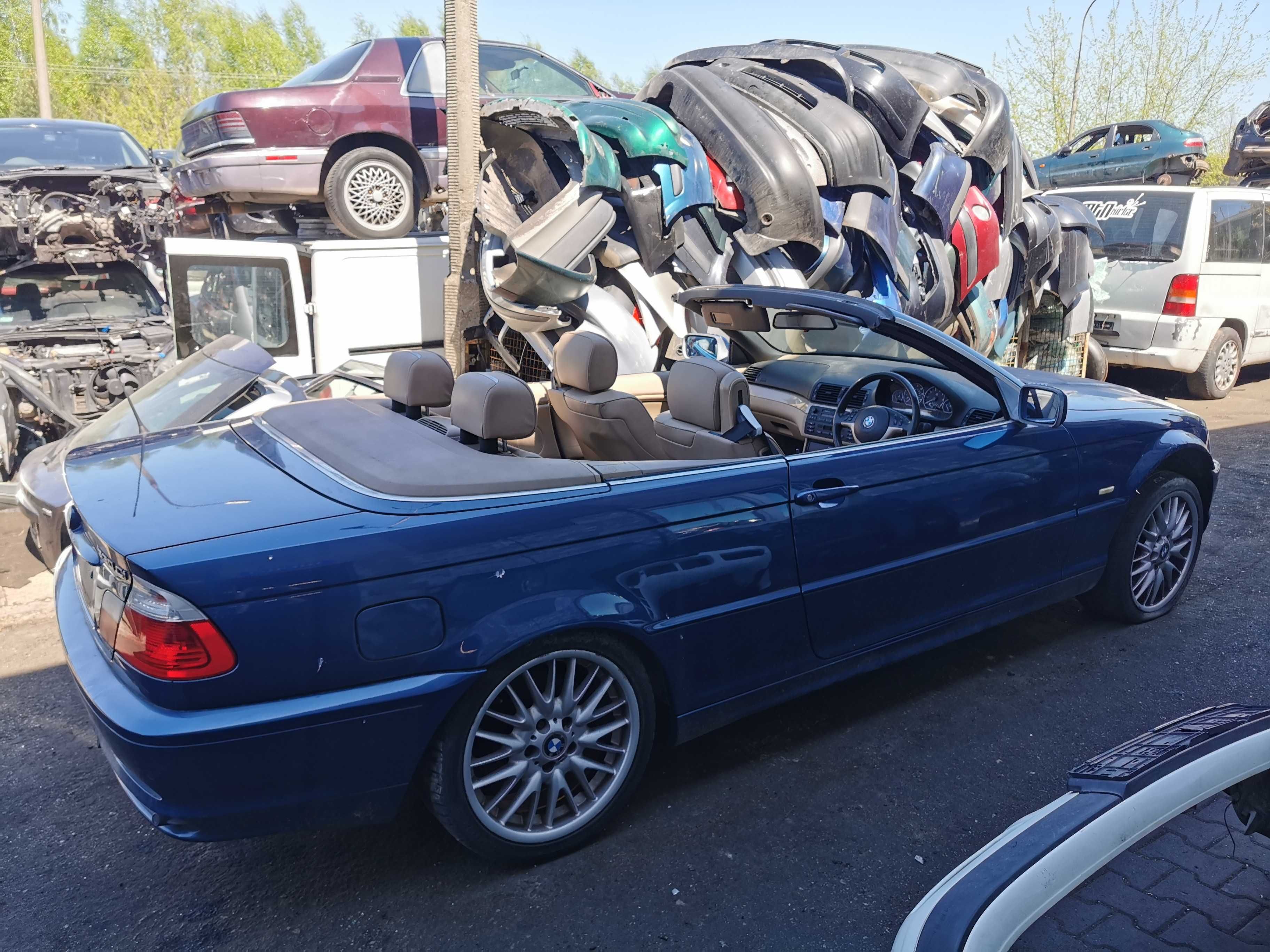 Dach poszycie dachu BMW 3 E46 cabrio