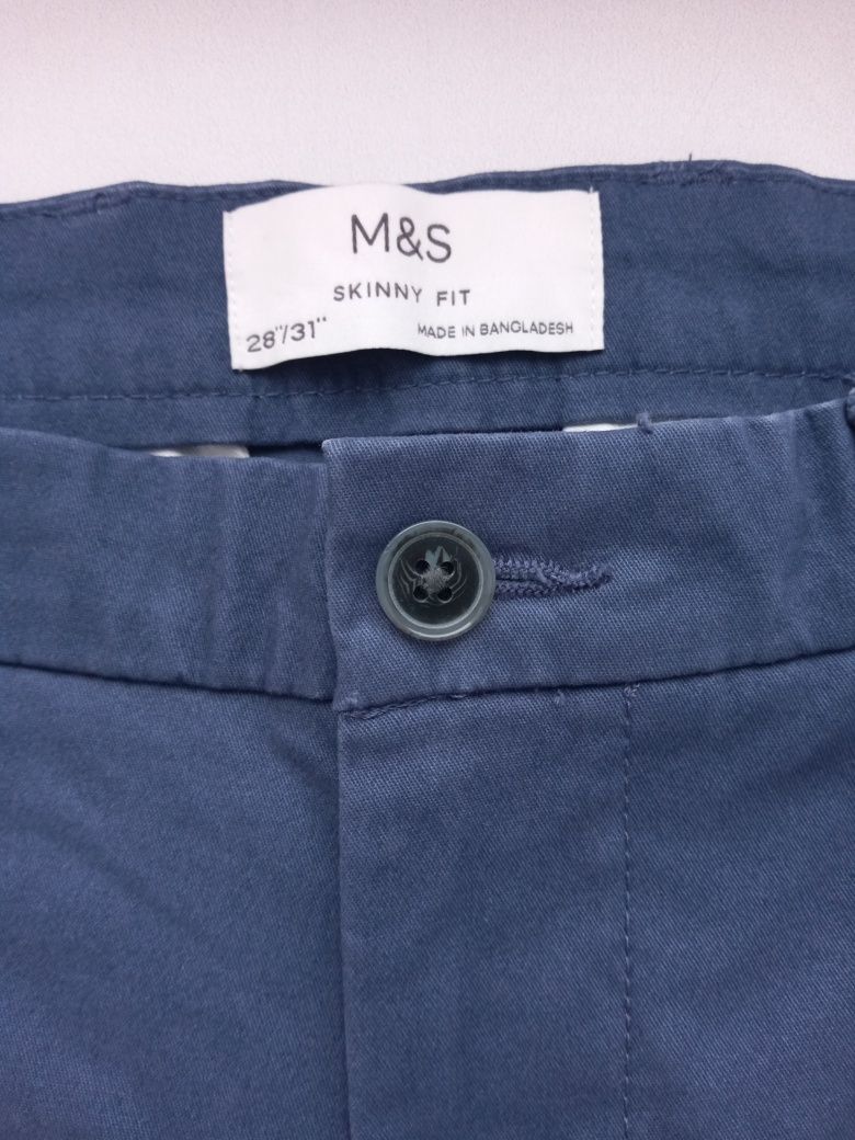 Брюки чиносы M&S skinny fit новые.