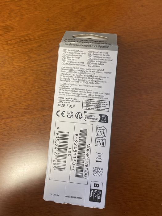 Headphones SONY novos