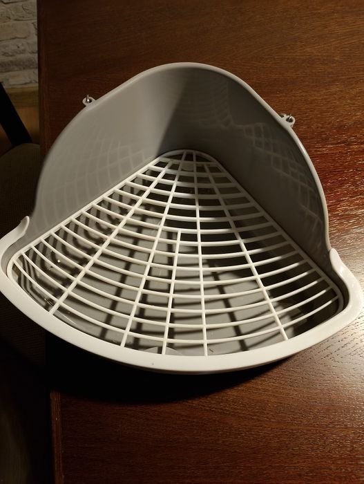 Zestaw do klatki dla świnki morskiej/ chomika. Kuweta,  podest,