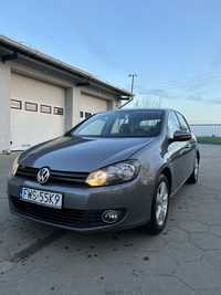 Volkswagen Golf VI 1.6 tdi 105 km/ grzane skóry, czujniki parkowania