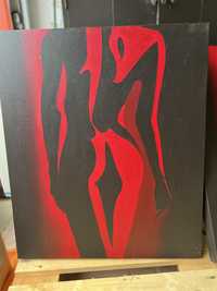 Pintura Quadro Homem Mulher