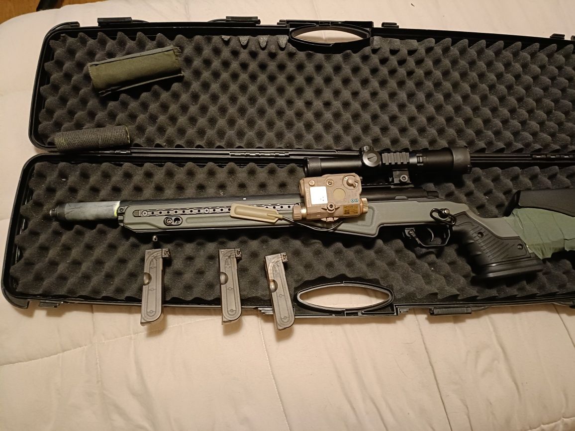 Airsoft sniper action army T10 upgrades