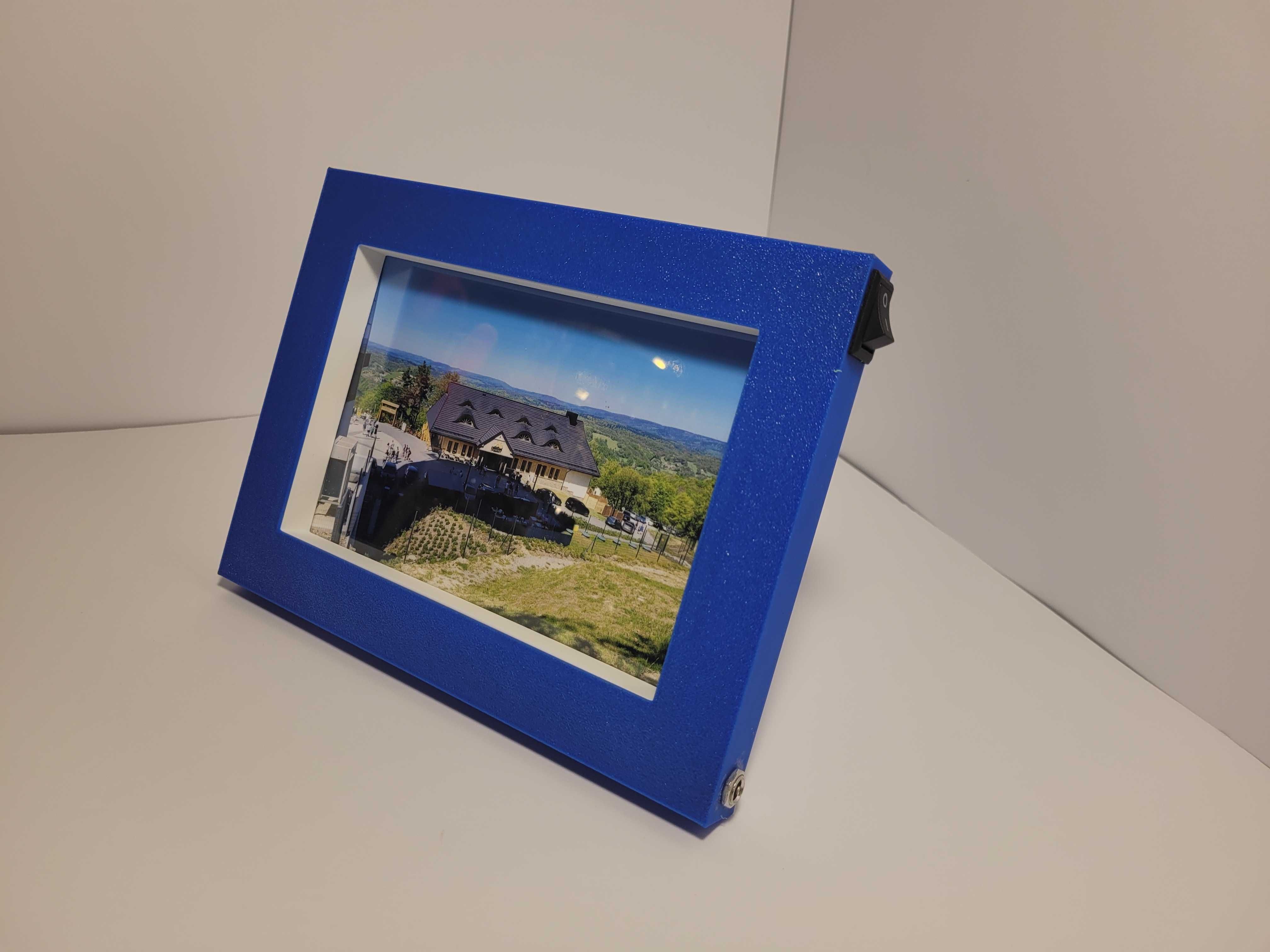 Ramka na zdjęcia 10x15 cm z podświetleniem LED!