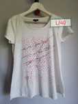 Biały t-shirt koszulka TOM TAILOR