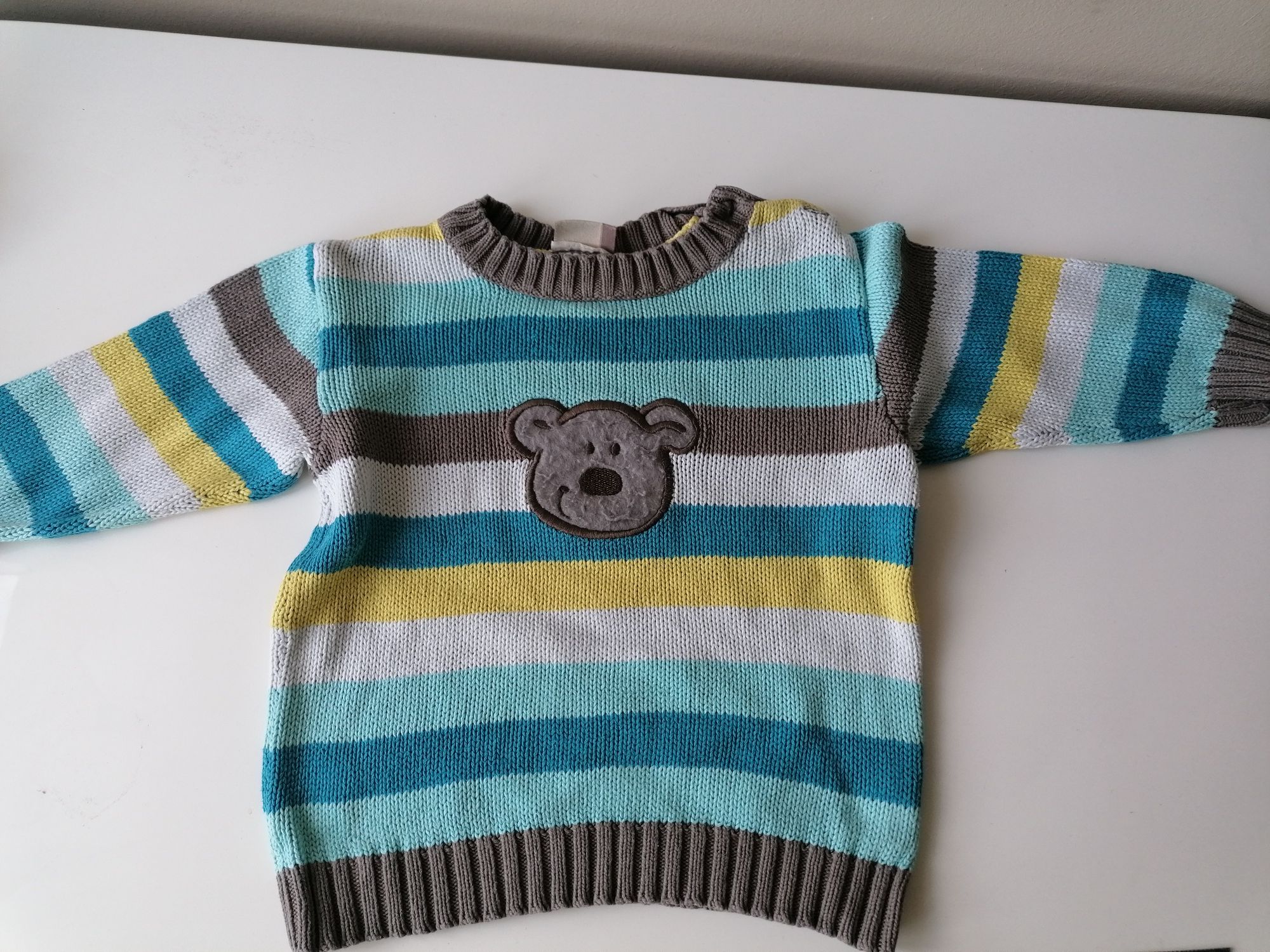 Sweter, sweterek dla chłopczyka rozmiar 80