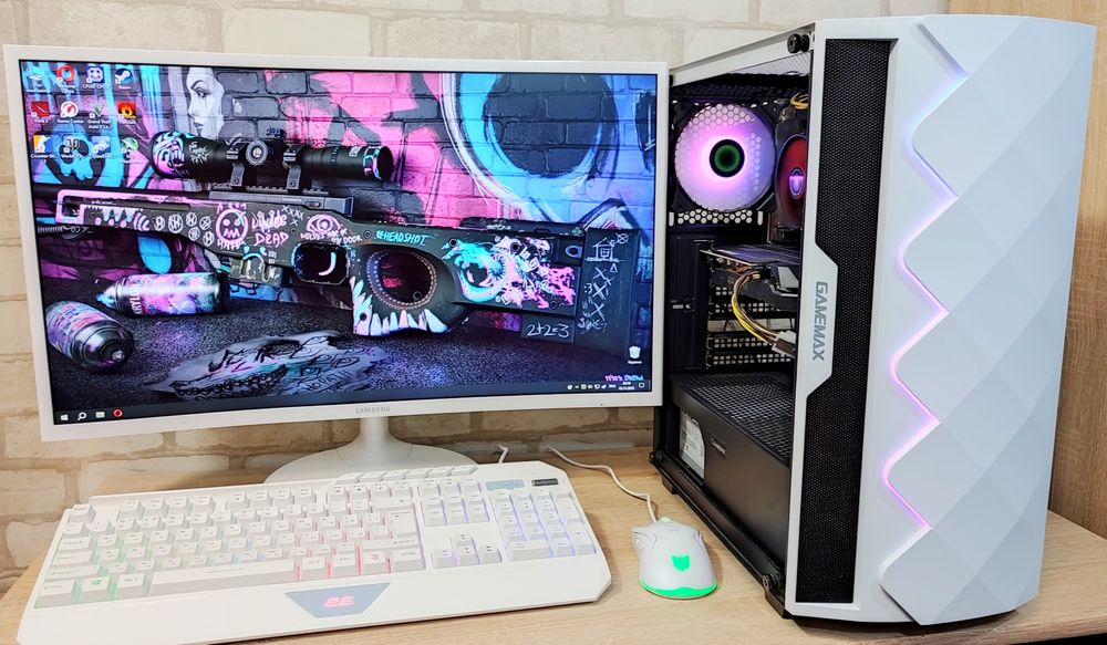 Игровой ПК RTX 2060 i5 10400F CS 2 GTA5 WOT fortnite DoTa2 PUBG RUST
