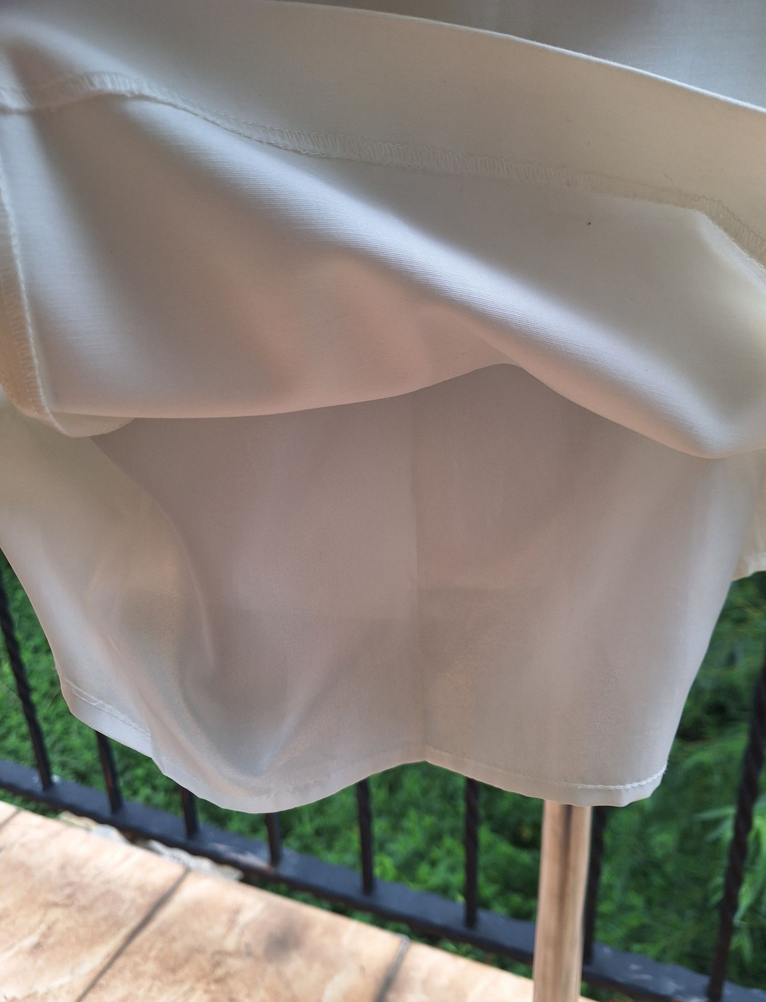 Elegancka biała spódnica damska midi marka Reserved rozmiar XS 34