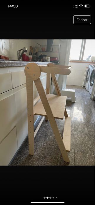 Torre de aprendizagem dupla dobravel