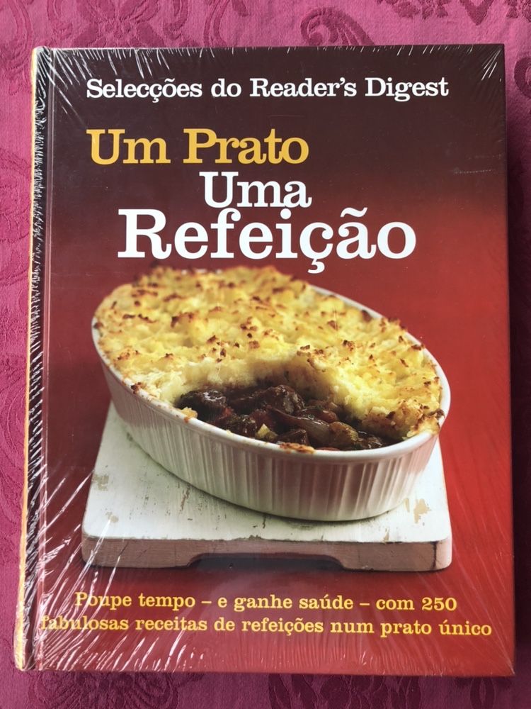 Livro “Um Prato, uma Refeição” Novo, selado