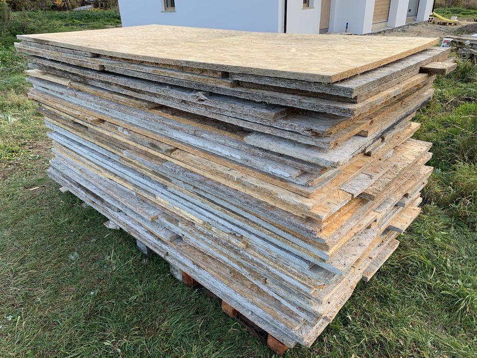 Plyta OSB na szalunek, wieniec.