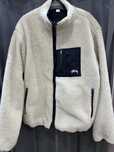 Casaco Stussy 8 Ball Sherpa Reversible Jacket como novo