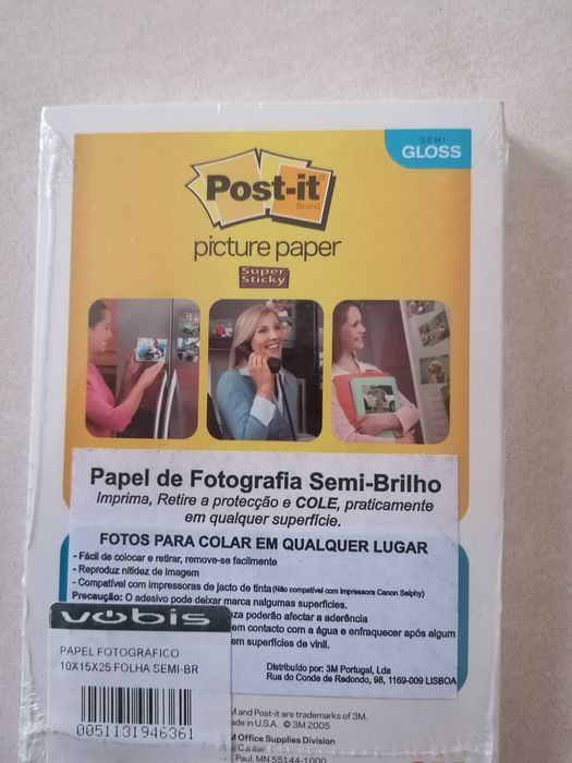 Papel fotografia post-it