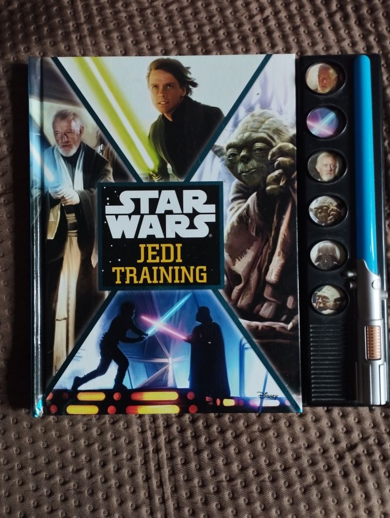 STAR WARS Jedi Training oryginał: książka po angielsku, z dźwiękiem