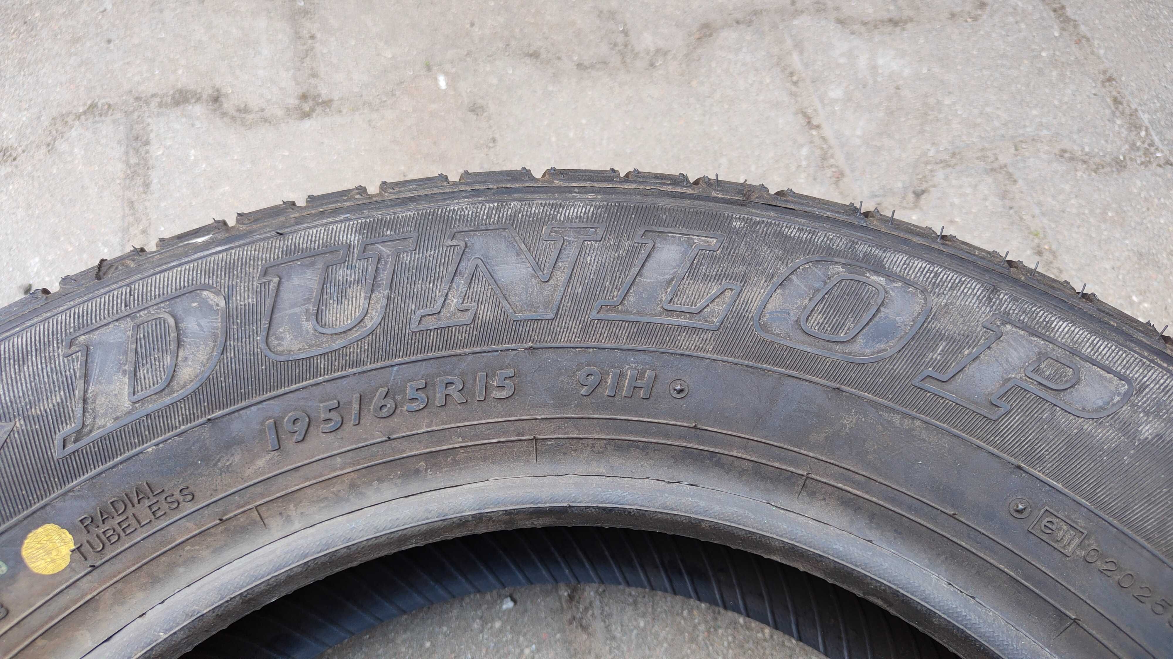 2x 195/65R15 Dunlop SP Sport 01 Lato Używane FV Siedlce