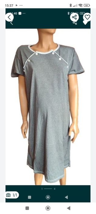 2x koszula ciążowa i do karmienia rozmiar L