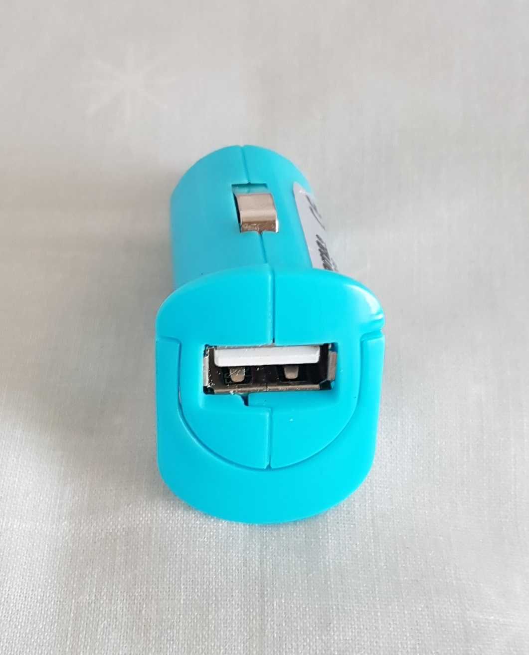 Ładowarka samochodowa USB HAMA Picco 1A + kabel micro USB telefon GPS