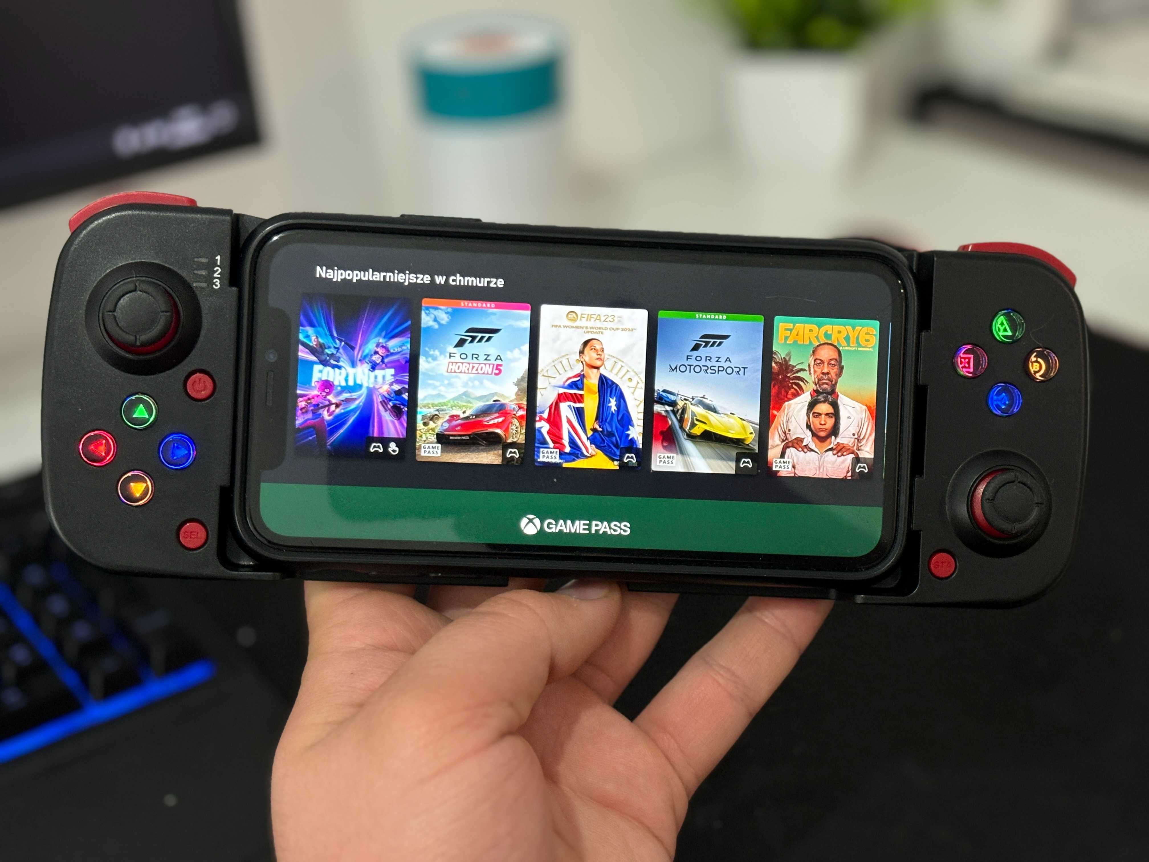 Gamepad kontroler bluetooth do telefonu Iphone Android PC