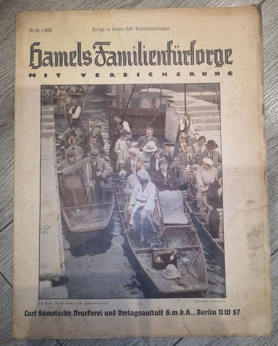 Stara gazeta niemiecka