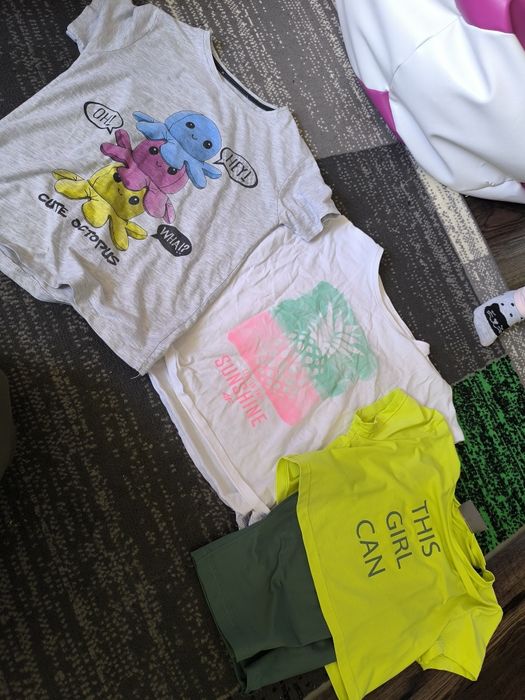 4F t-shirty dla dziewczynki rozm 140