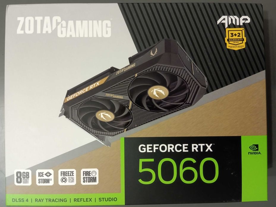 Відеокарта Zotac GAMING GeForce RTX 5060 AMP 8 GB