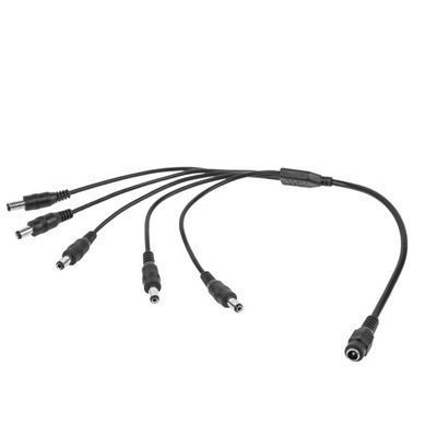 Kabel 1 X Gn.dc 2,1/5,5-5X Wtyk Dc 2,1/5,5