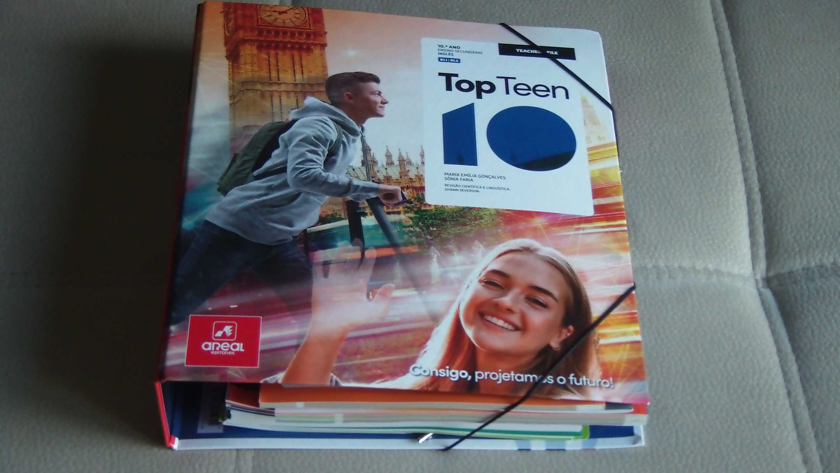 Conjunto professor Top Teen 10 - Inglês - 10.º Ano Areal Editores