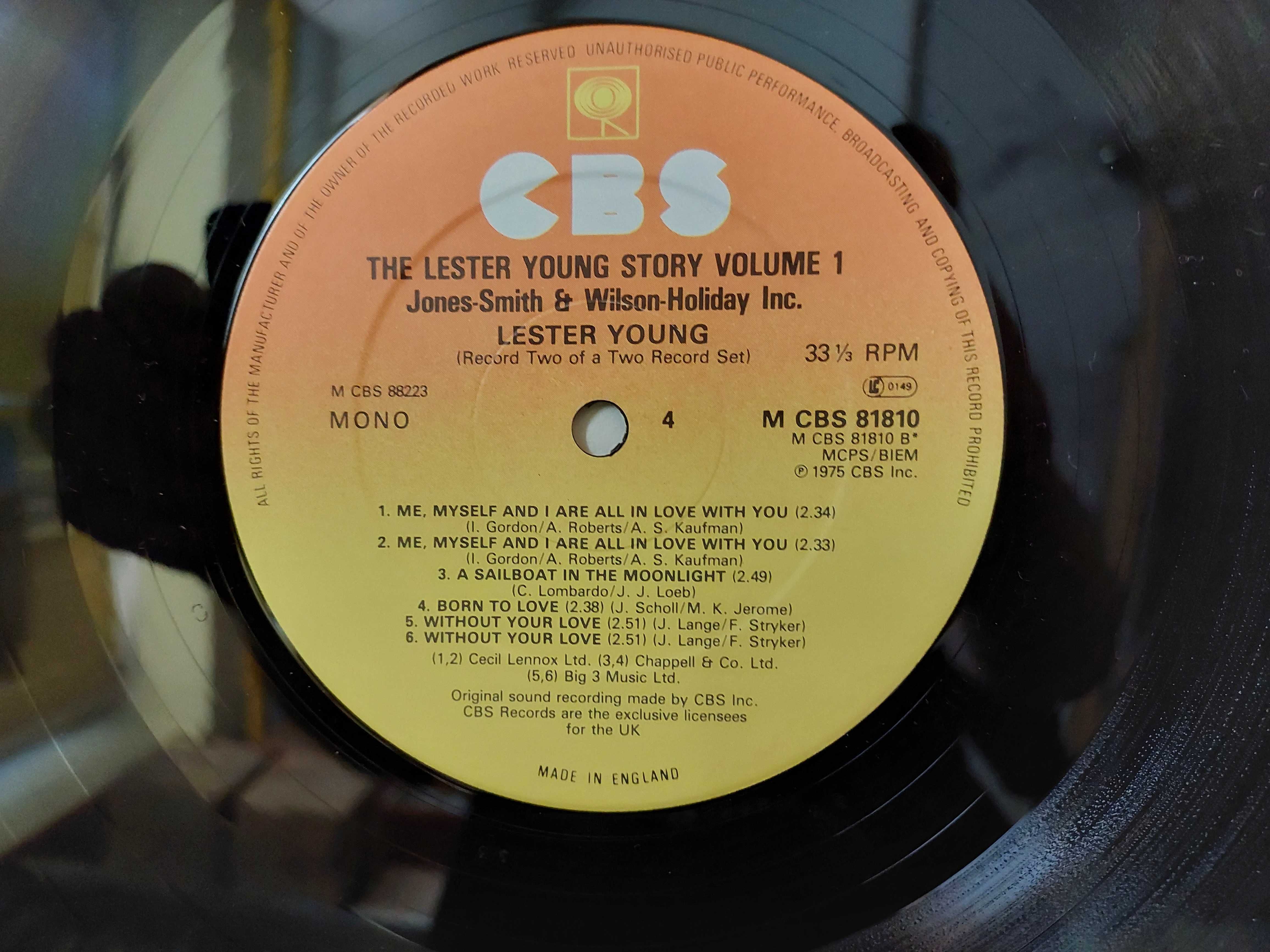 Płyta winylowa The Lester Young Story volume 1